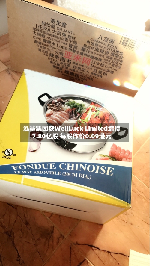 泓基集团获WellLuck Limited增持7.80亿股 每股作价0.09港元-第2张图片