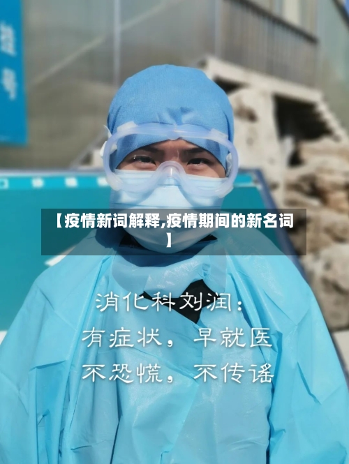 【疫情新词解释,疫情期间的新名词】