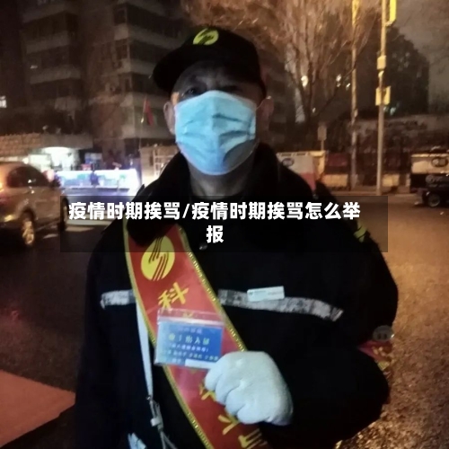 疫情时期挨骂/疫情时期挨骂怎么举报