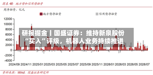 研报掘金丨国盛证券：维持新泉股份“买入”评级，机器人业务持续推进