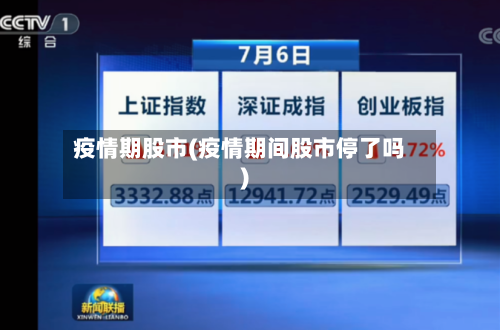 疫情期股市(疫情期间股市停了吗)