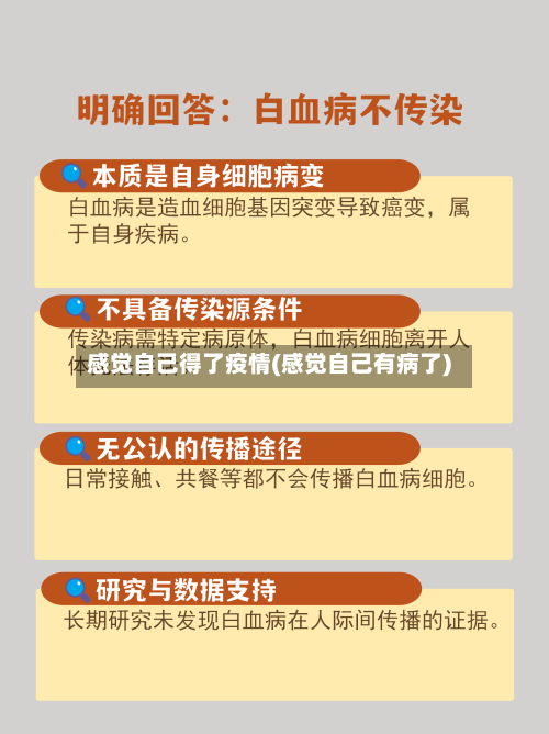 感觉自己得了疫情(感觉自己有病了)