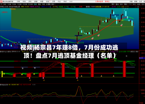 视频|杨宗昌7年赚8倍	，7月份成功逃顶！盘点7月逃顶基金经理（名单）-第3张图片