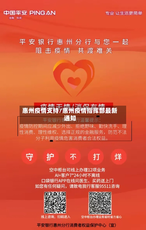 惠州疫情支持/惠州疫情指挥部最新通知-第3张图片
