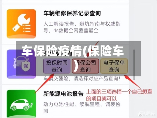 车保险疫情(保险车)-第2张图片