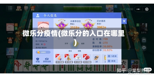 微乐分疫情(微乐分的入口在哪里)