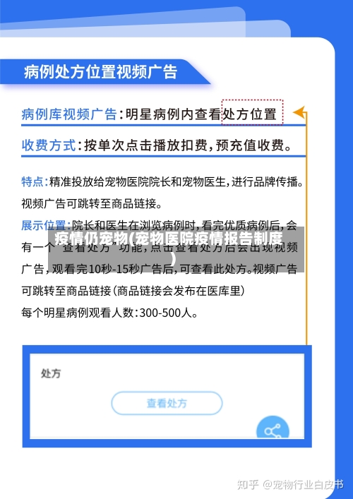 疫情仍宠物(宠物医院疫情报告制度)