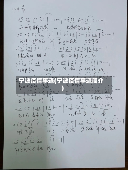 宁波疫情事迹(宁波疫情事迹简介)-第2张图片