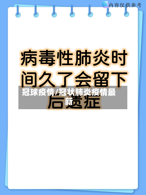 冠球疫情/冠状肺炎疫情最新