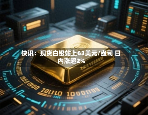 快讯：现货白银站上63美元/盎司 日内涨超2%