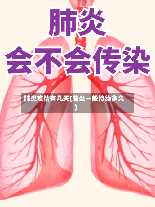 肺炎疫情有几天(肺炎一般持续多久)