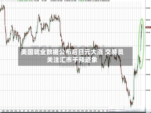 美国就业数据公布后日元大涨 交易员关注汇市干预迹象