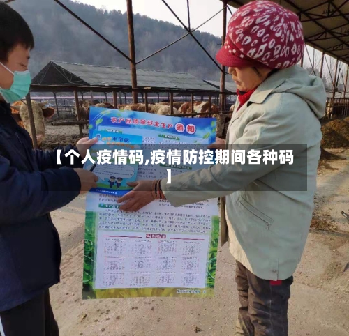 【个人疫情码,疫情防控期间各种码】-第2张图片
