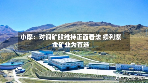 小摩:对铜矿股维持正面看法 续列紫金矿业为首选-第3张图片