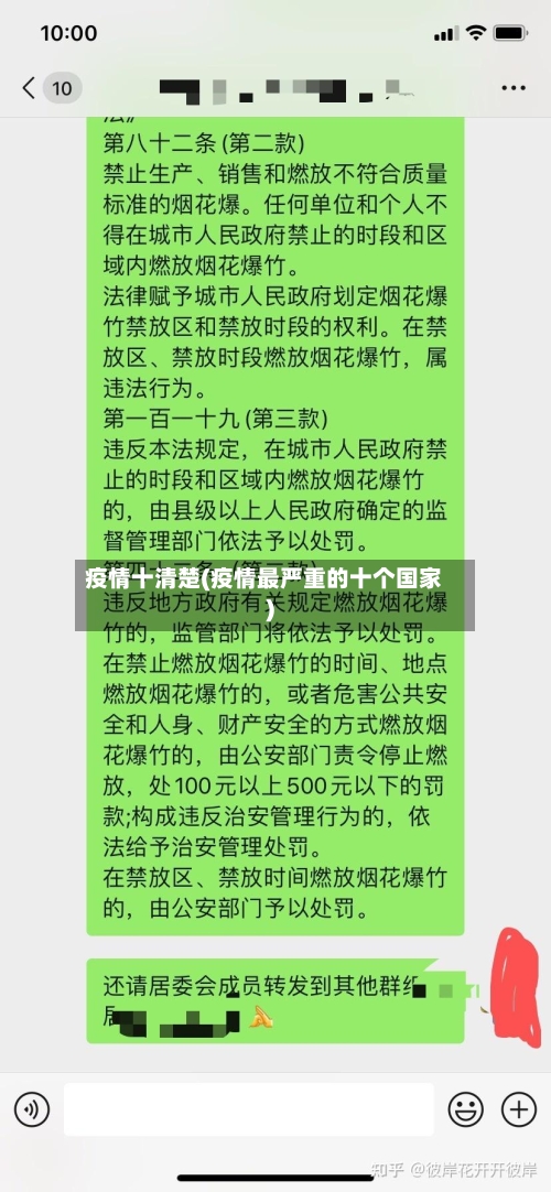 疫情十清楚(疫情最严重的十个国家)