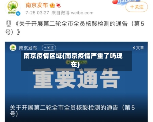 南京疫情区域(南京疫情严重了吗现在)