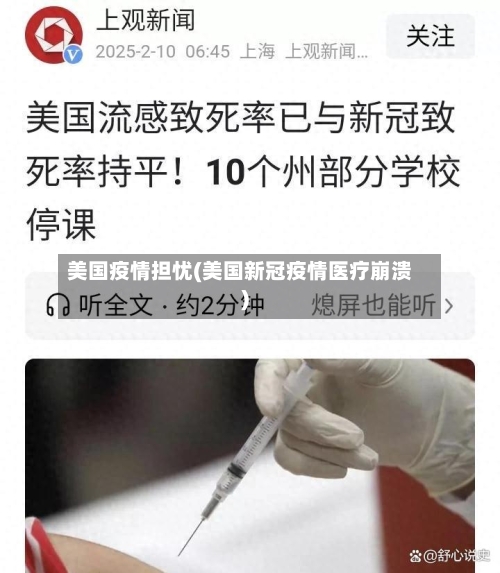 美国疫情担忧(美国新冠疫情医疗崩溃)