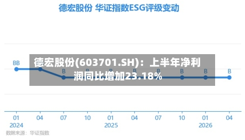 德宏股份(603701.SH):上半年净利润同比增加23.18%-第2张图片