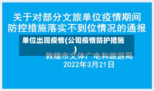 单位出现疫情(公司疫情防护措施)-第3张图片