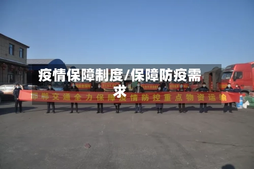 疫情保障制度/保障防疫需求
