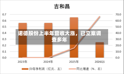 诺德股份上半年营收大涨，已立案调查多年
