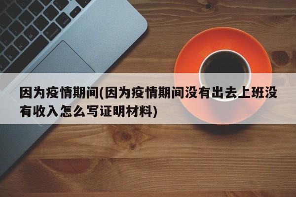 因为疫情期间(因为疫情期间没有出去上班没有收入怎么写证明材料)